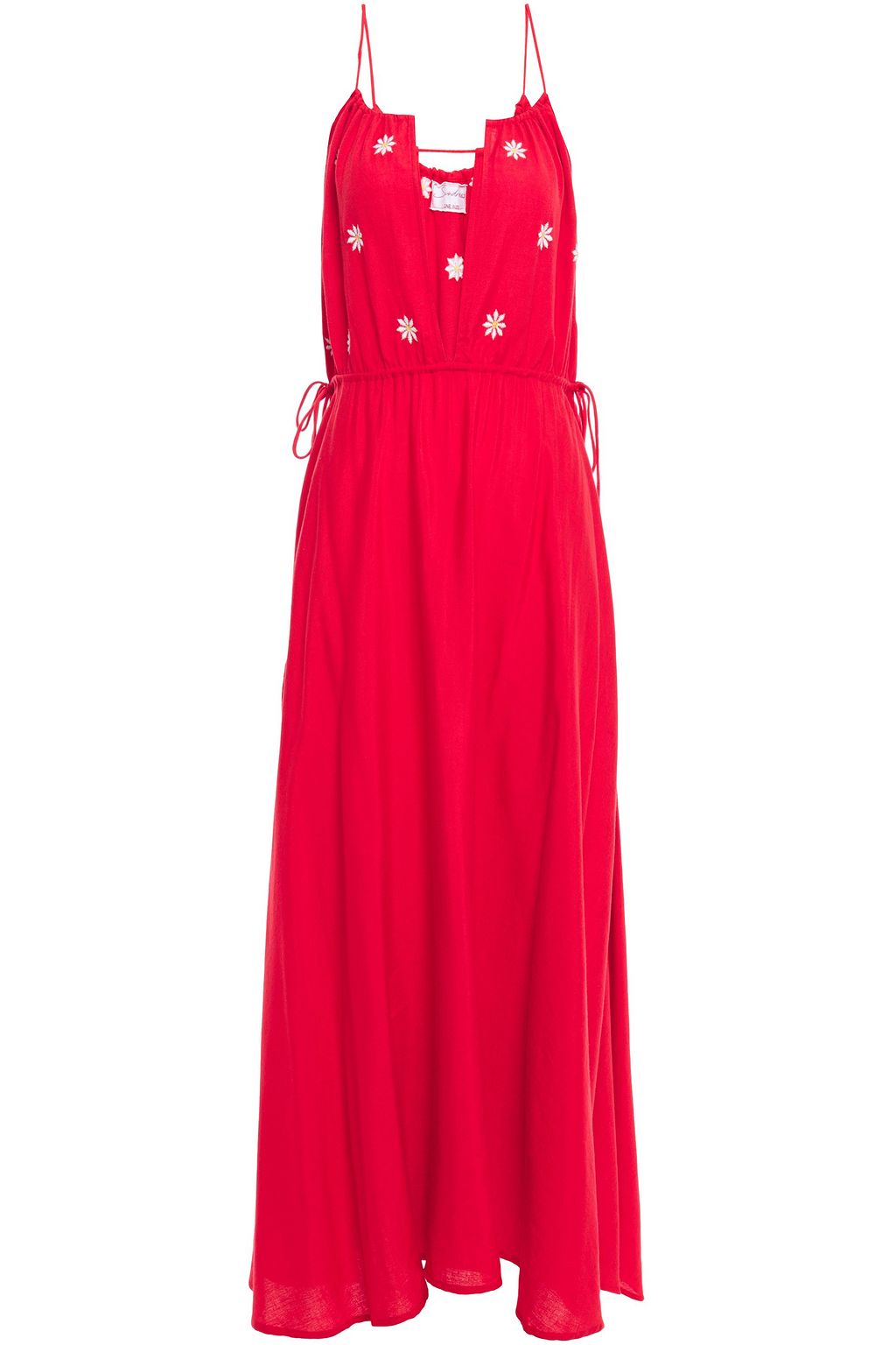 red sundress maxi