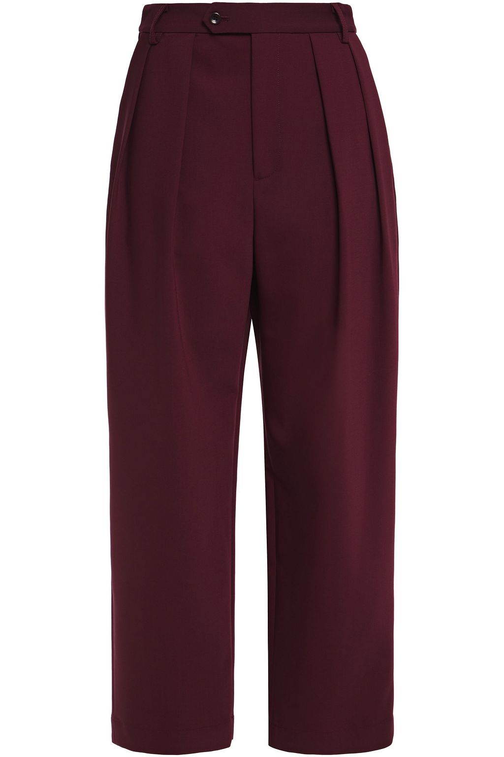 Burgundy straight leg pants Clearance