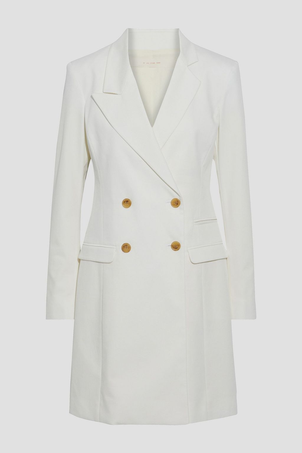 knee length tuxedo dress