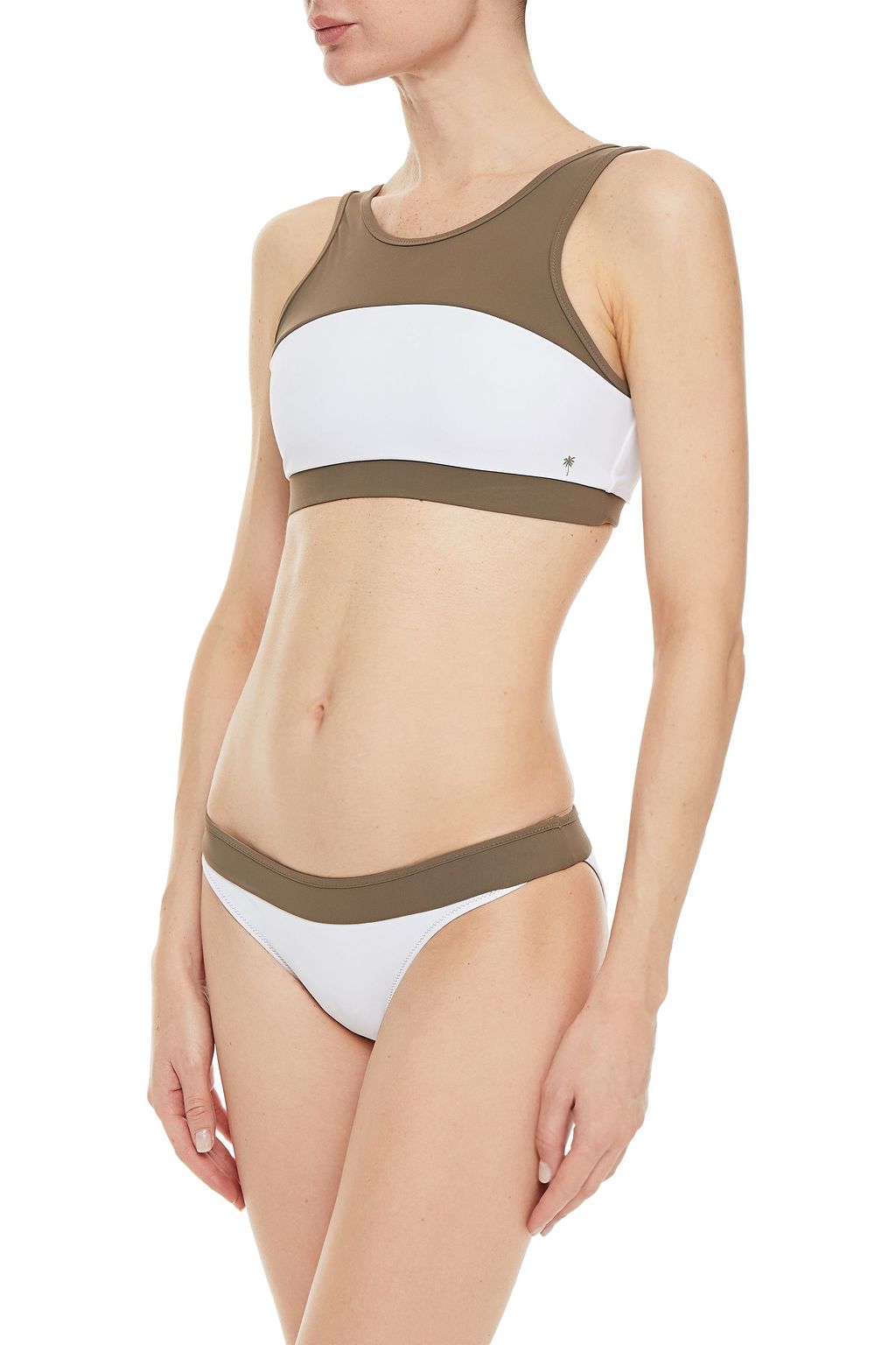 HEIDI KLEIN BB reversible two-tone mid-rise bikini briefs