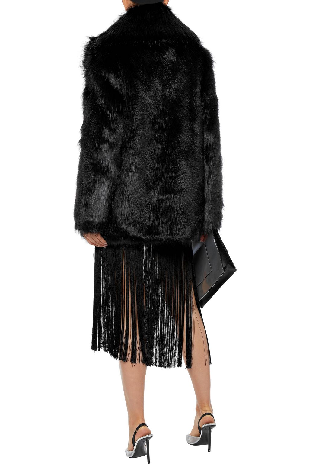 UNREAL FUR Premium Rose faux fur jacket
