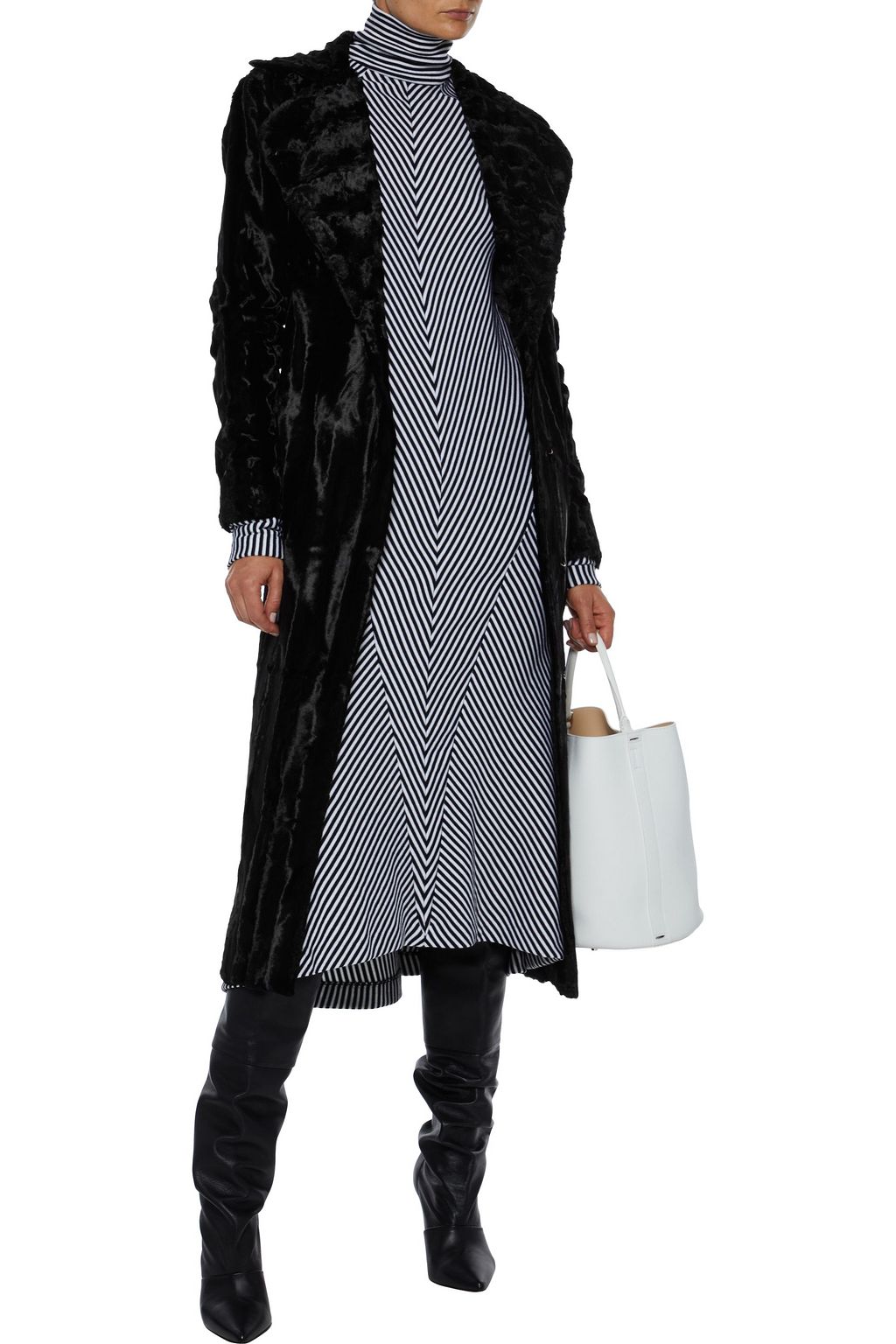 UNREAL FUR Velvet Underground faux fur coat
