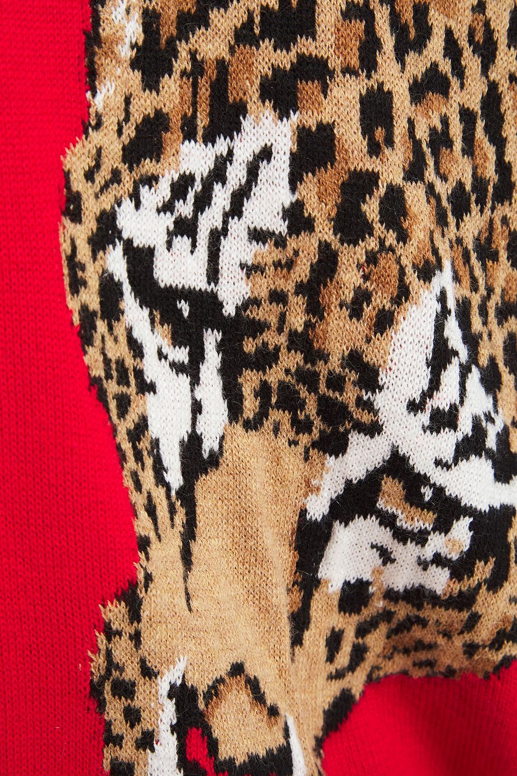 RONNY KOBO Nahilla intarsia cotton and cashmere-blend sweater
