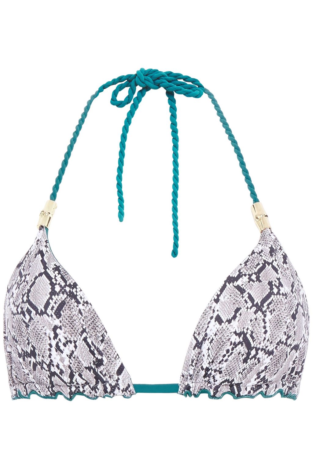 heidi klein snake print bikini