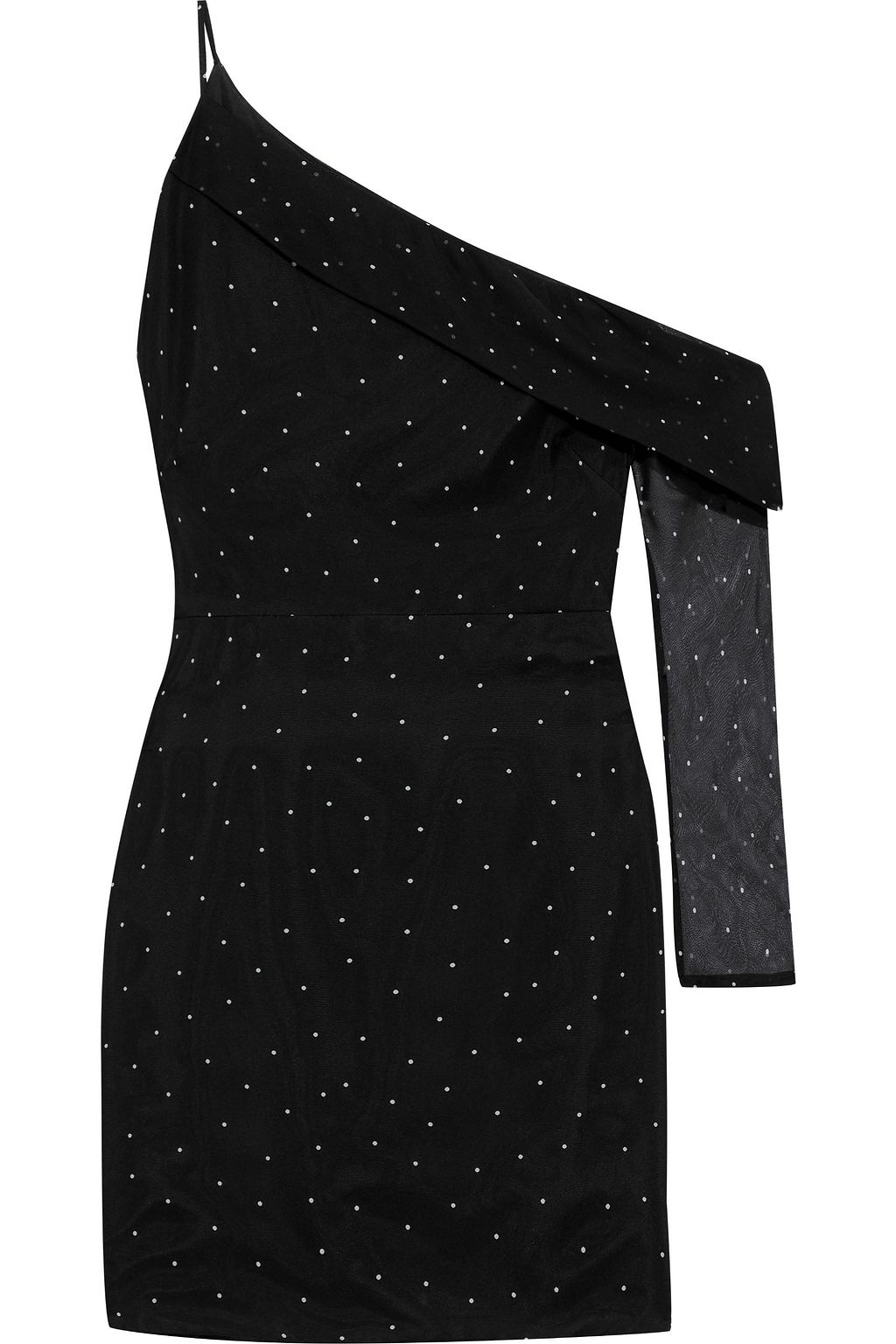 michelle mason polka dot dress