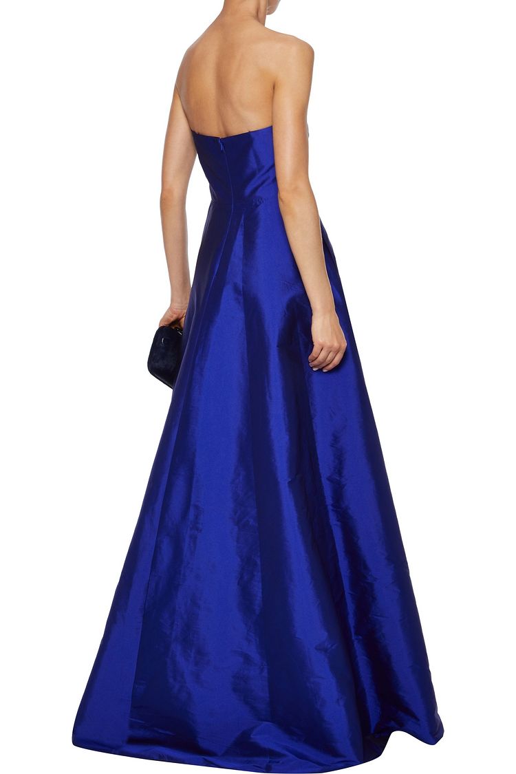 jay godfrey strapless gown