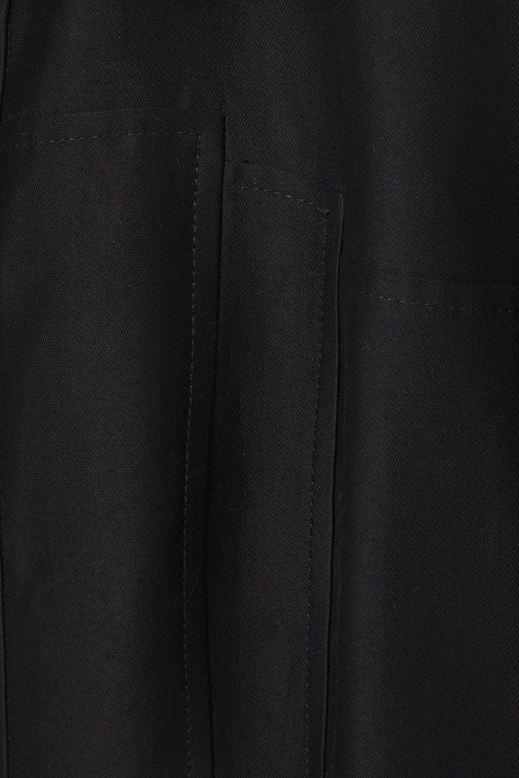 CAROLINA HERRERA Belted cotton and silk-blend twill shirt dress