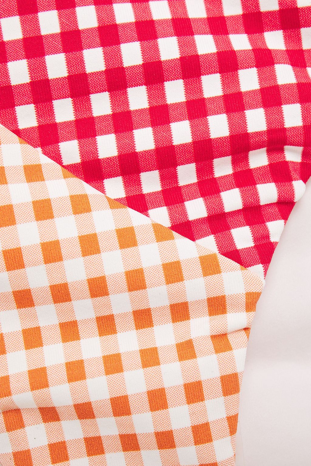 MARYSIA Suffolk gingham low-rise bikini briefs