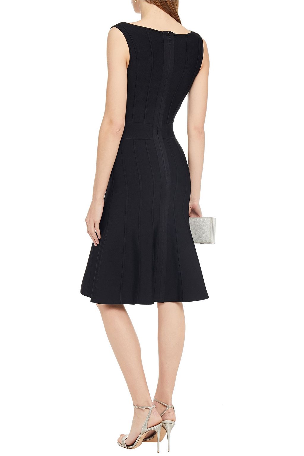 HERVÉ LÉGER Fluted bandage dress