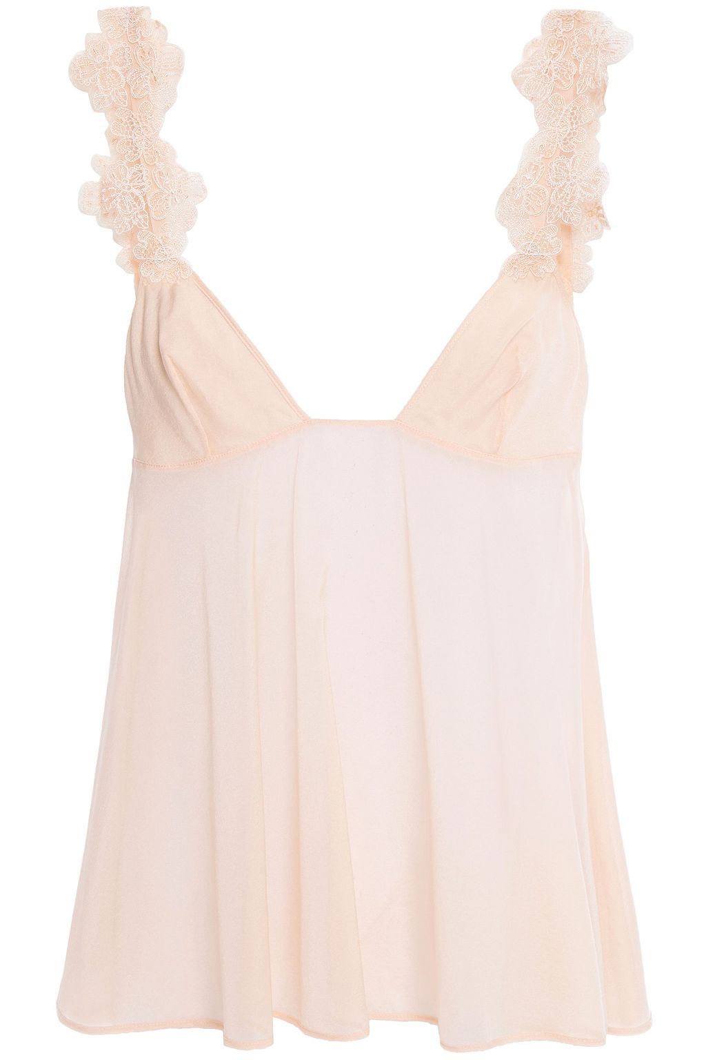 stretch silk chiffon