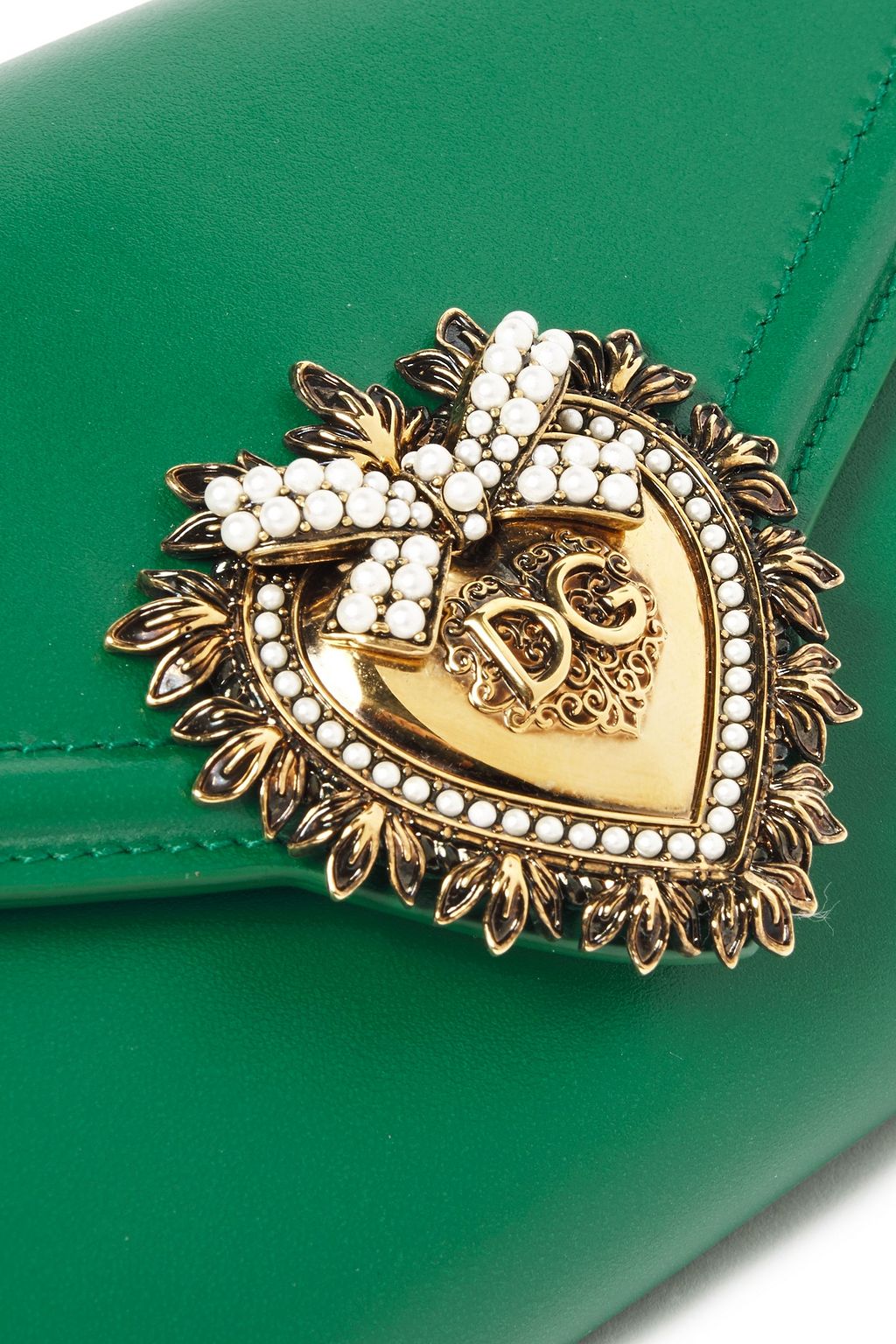 DOLCE&GABBANA Devotion embellished leather belt bag