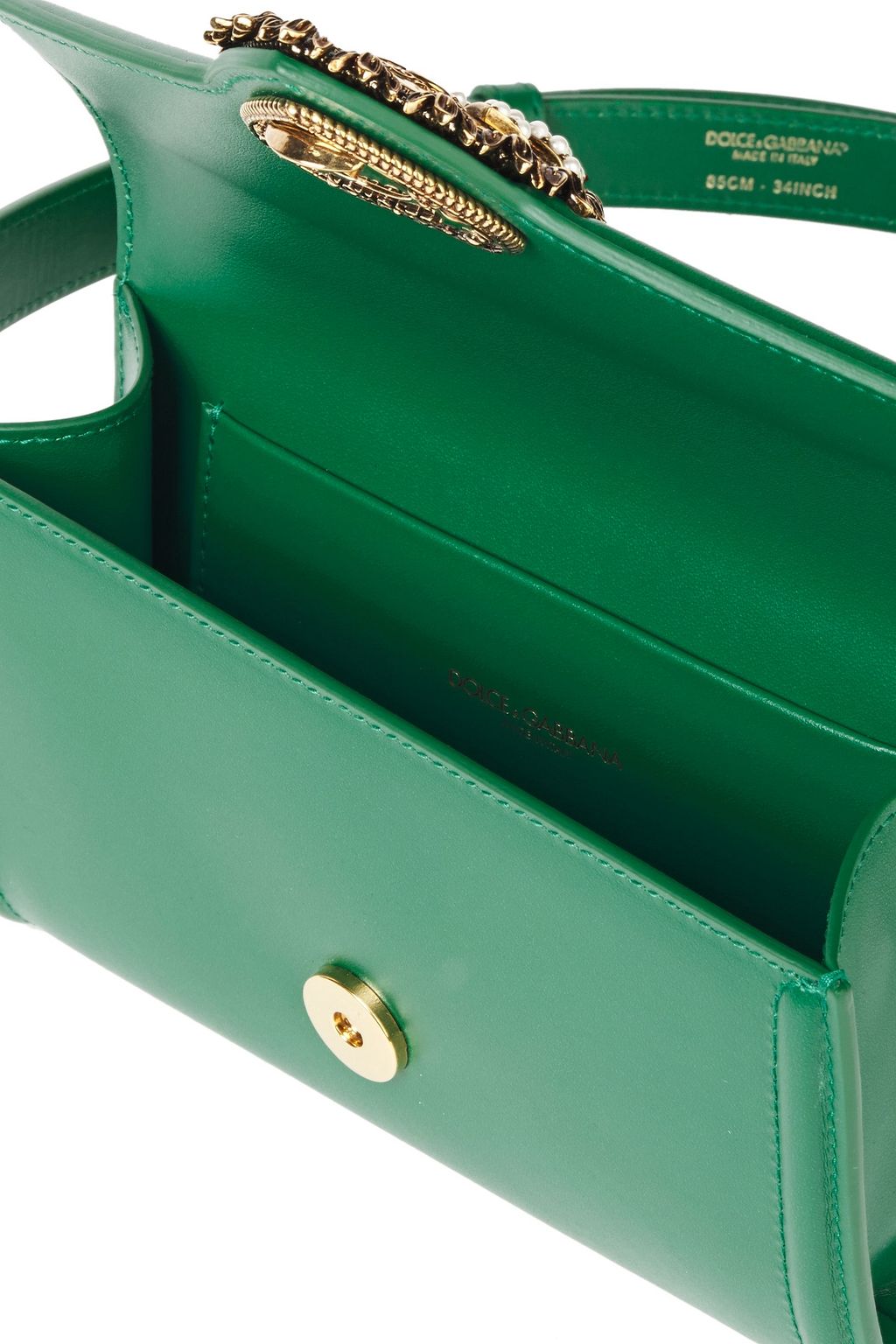 DOLCE&GABBANA Devotion embellished leather belt bag