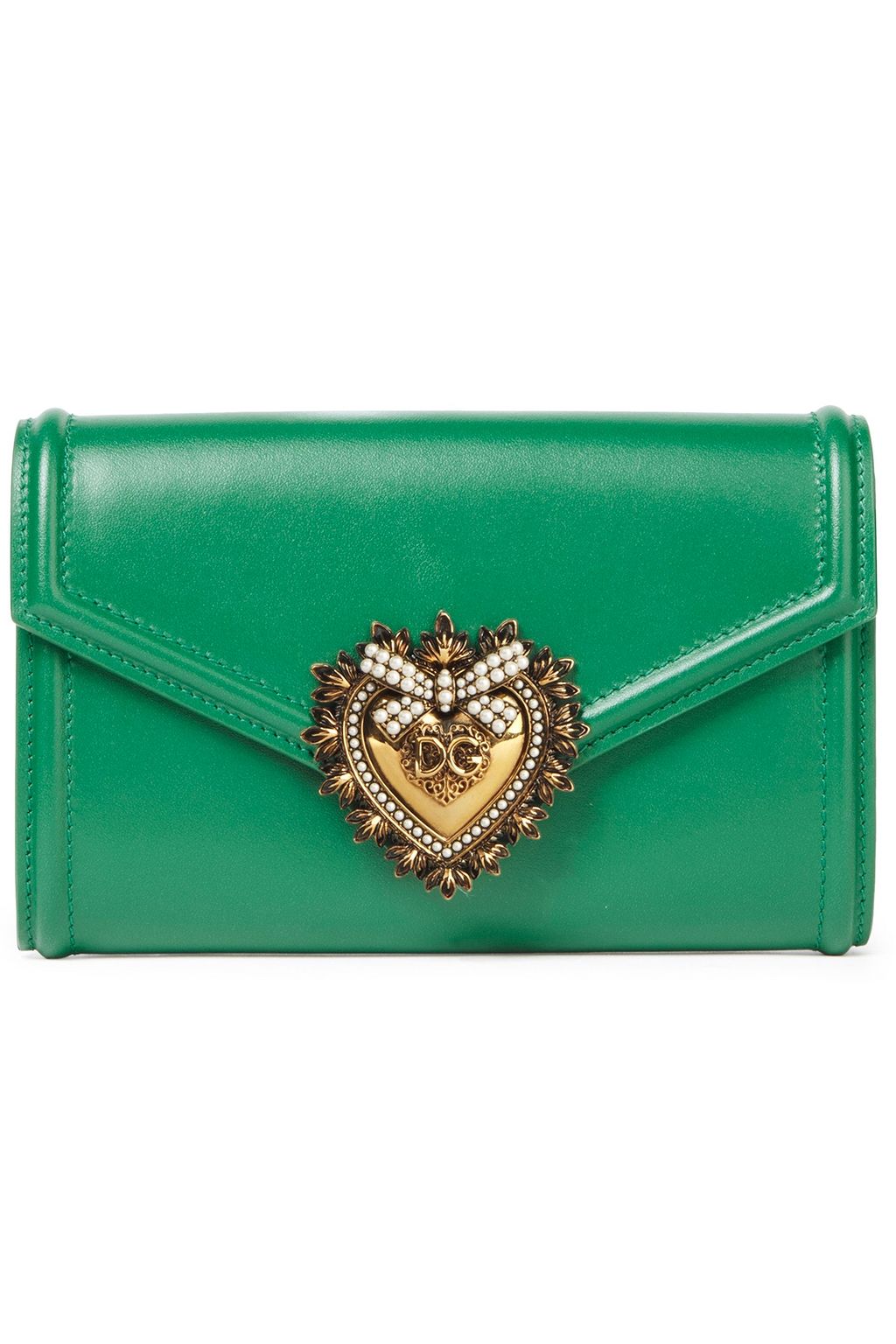 DOLCE&GABBANA Devotion embellished leather belt bag
