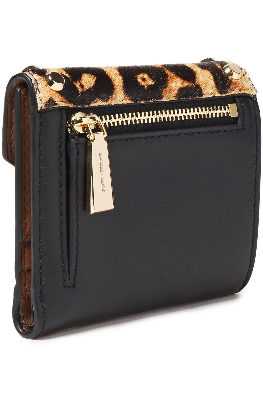 michael kors leopard wallet
