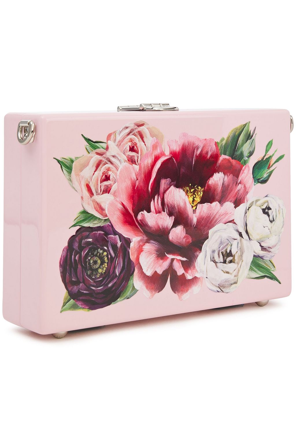 DOLCE&GABBANA Dolce Box painted wood clutch