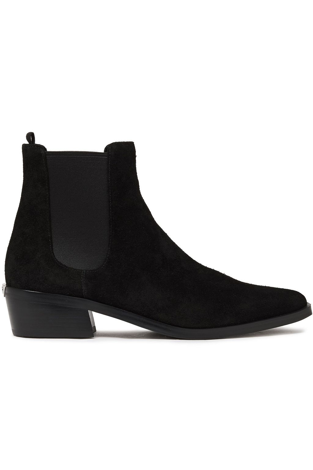 michael kors black suede ankle boots