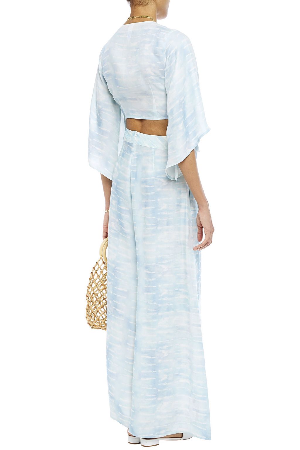 TIGERLILY Saras tie-dyed twill wide-leg pants