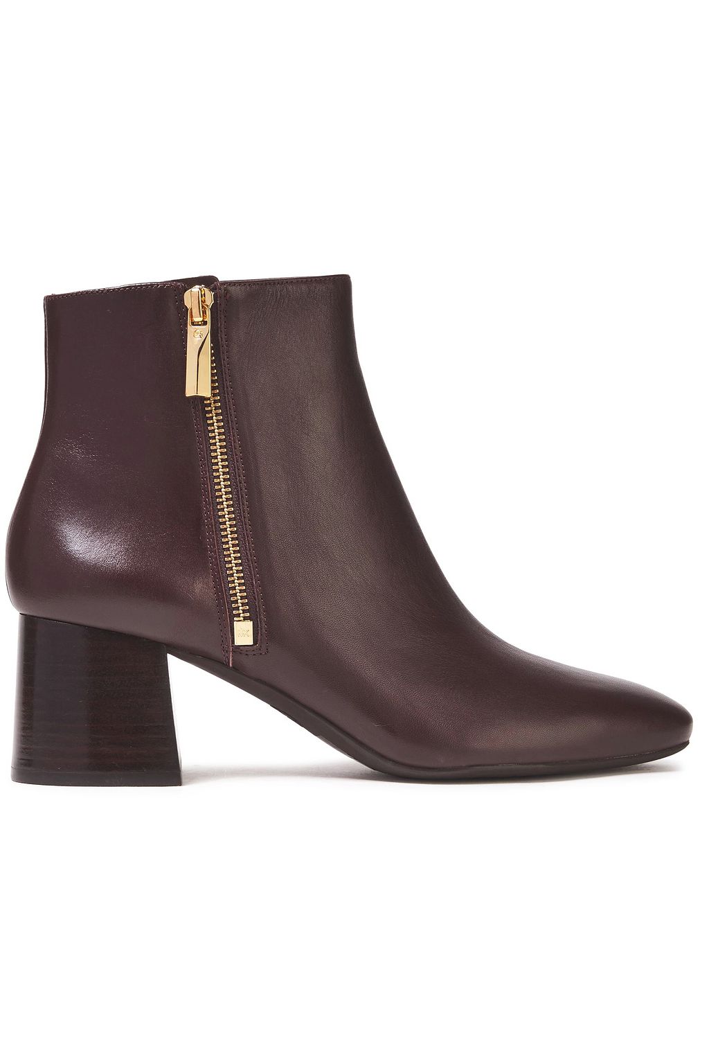 burgundy michael kors boots