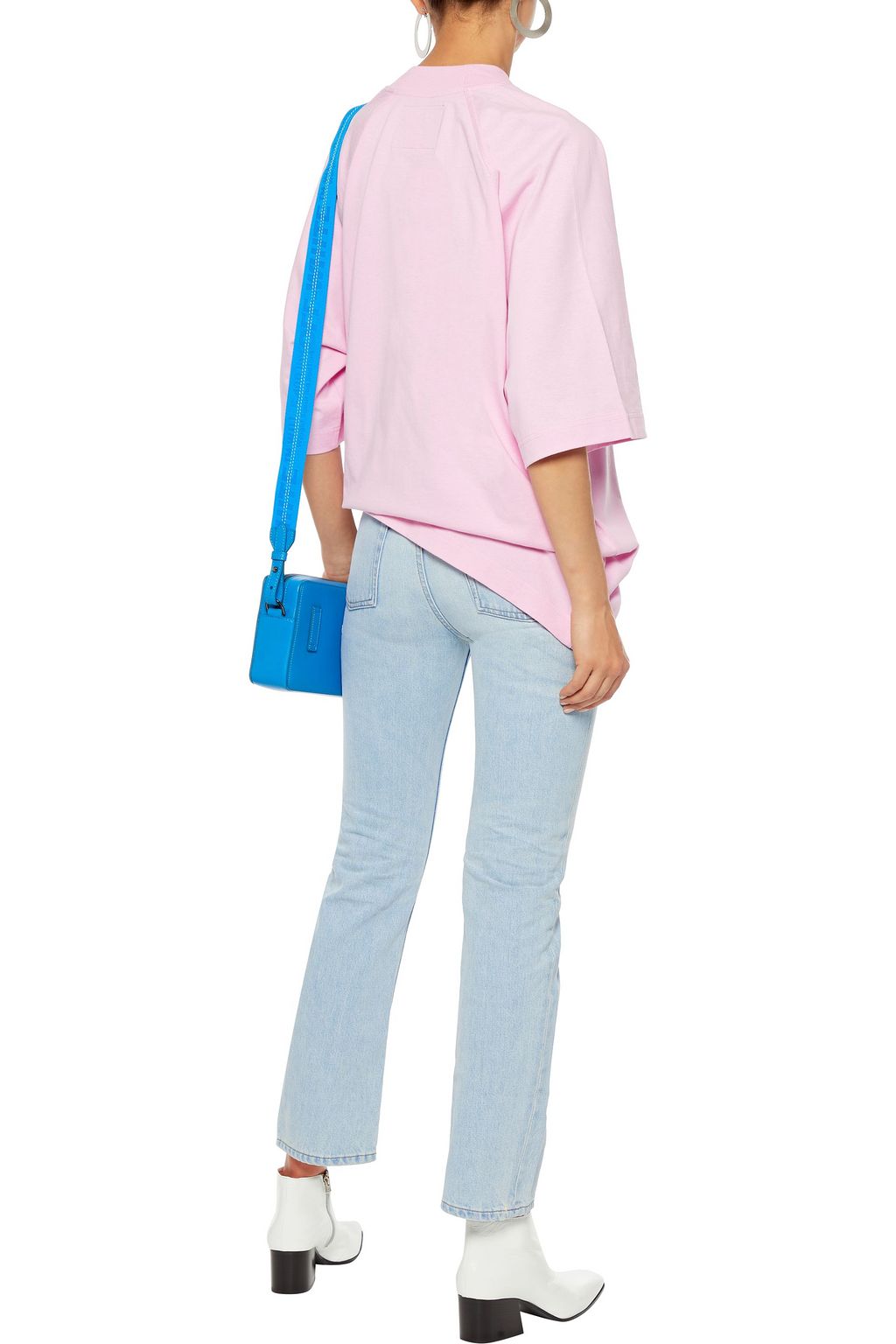 ACNE STUDIOS Log high-rise straight-leg jeans