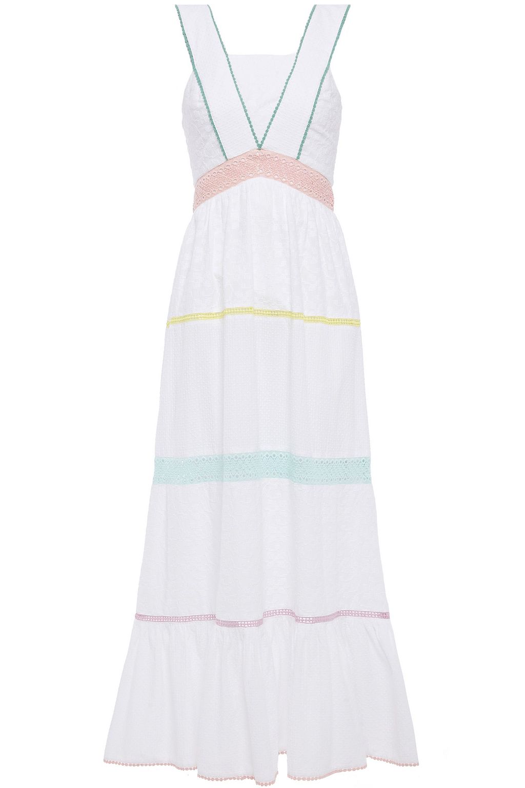 cotton voile maxi dress
