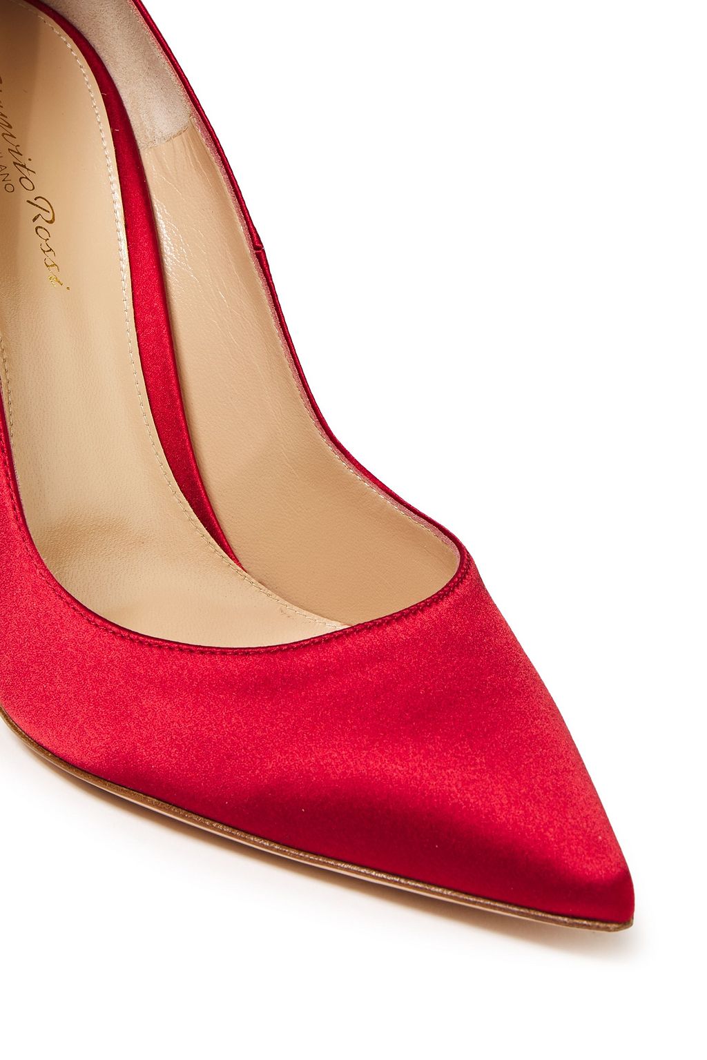 GIANVITO ROSSI Gianvito 105 satin pumps