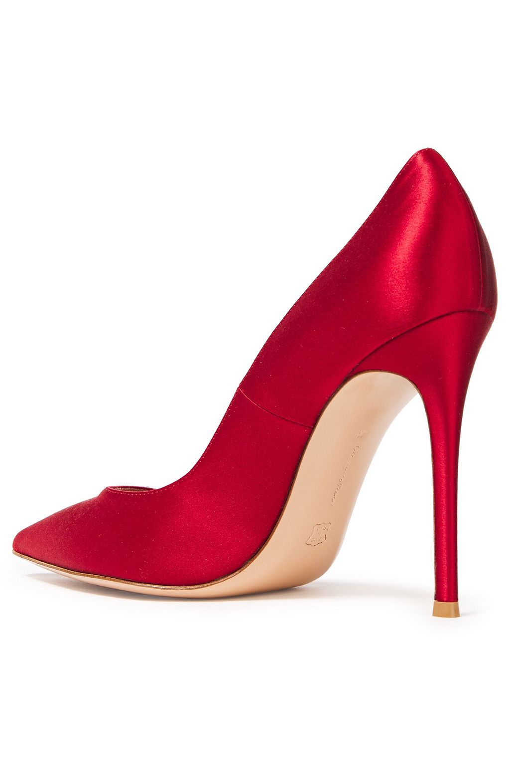 gianvito rossi satin pumps