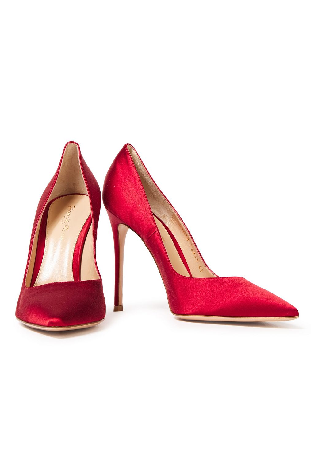 GIANVITO ROSSI Gianvito 105 satin pumps