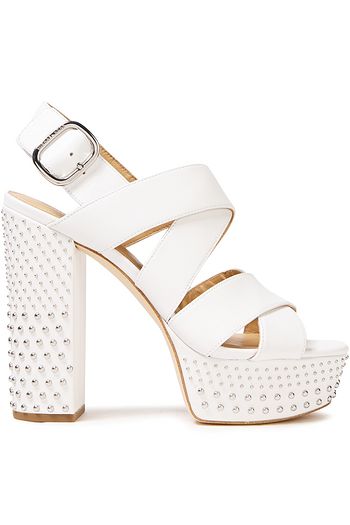 michael kors hutton chain mesh sandal