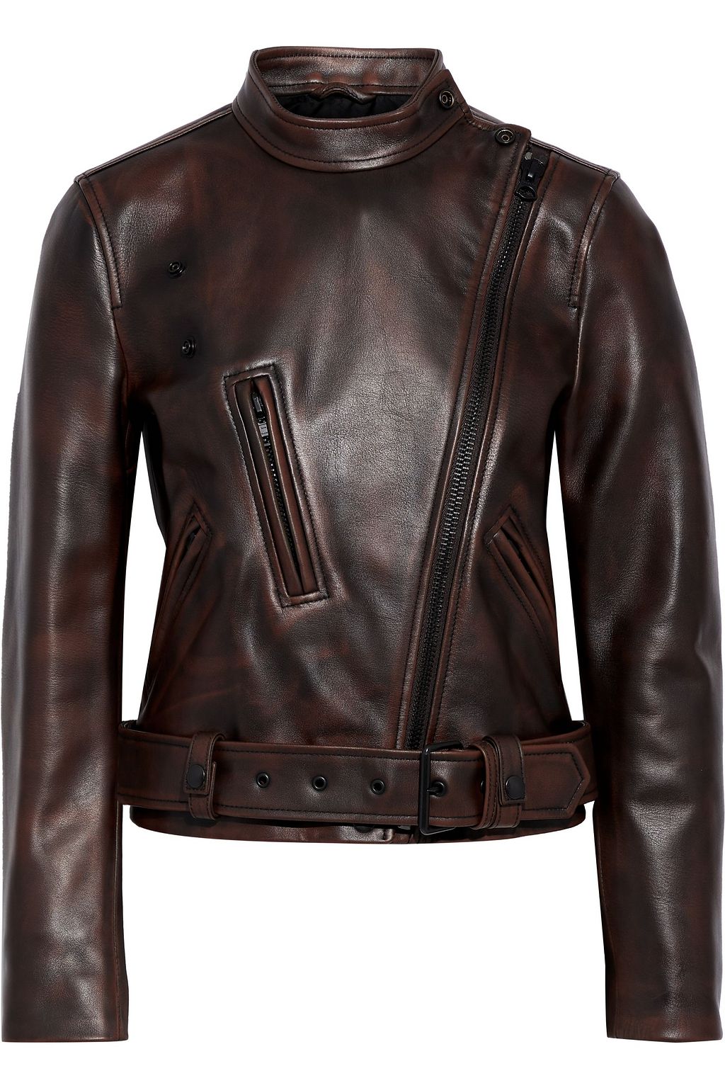 acne leather biker jacket