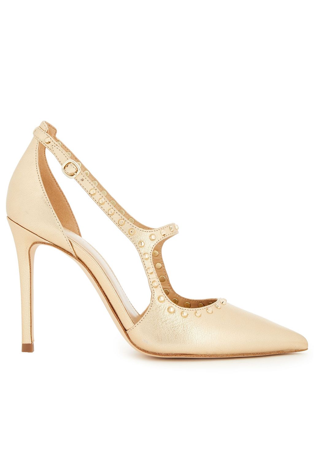 michael kors gold high heels