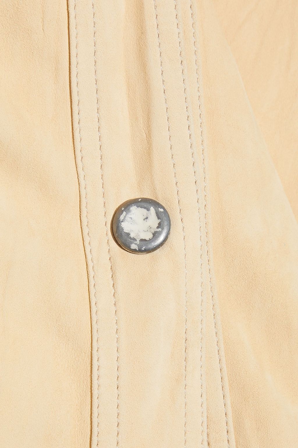 ACNE STUDIOS Lene oversized gathered suede coat