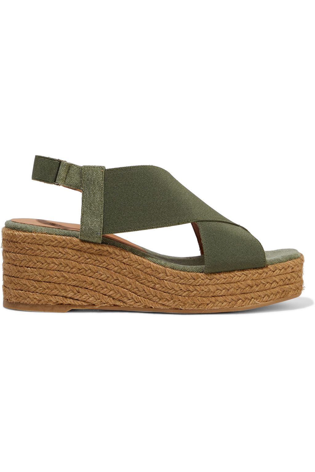 castaner canvas wedge espadrilles