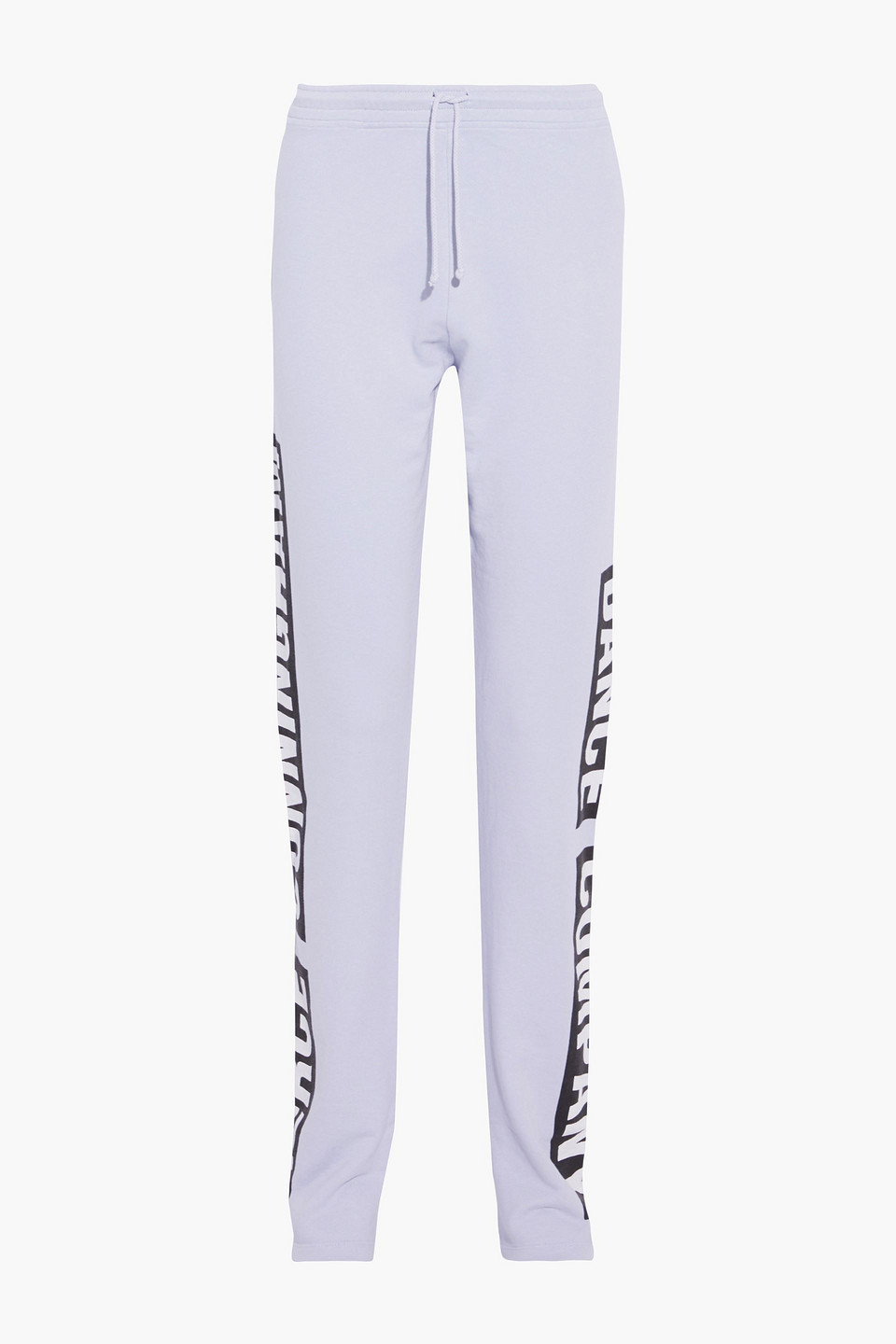 Fella printed French cotton-terry track pants