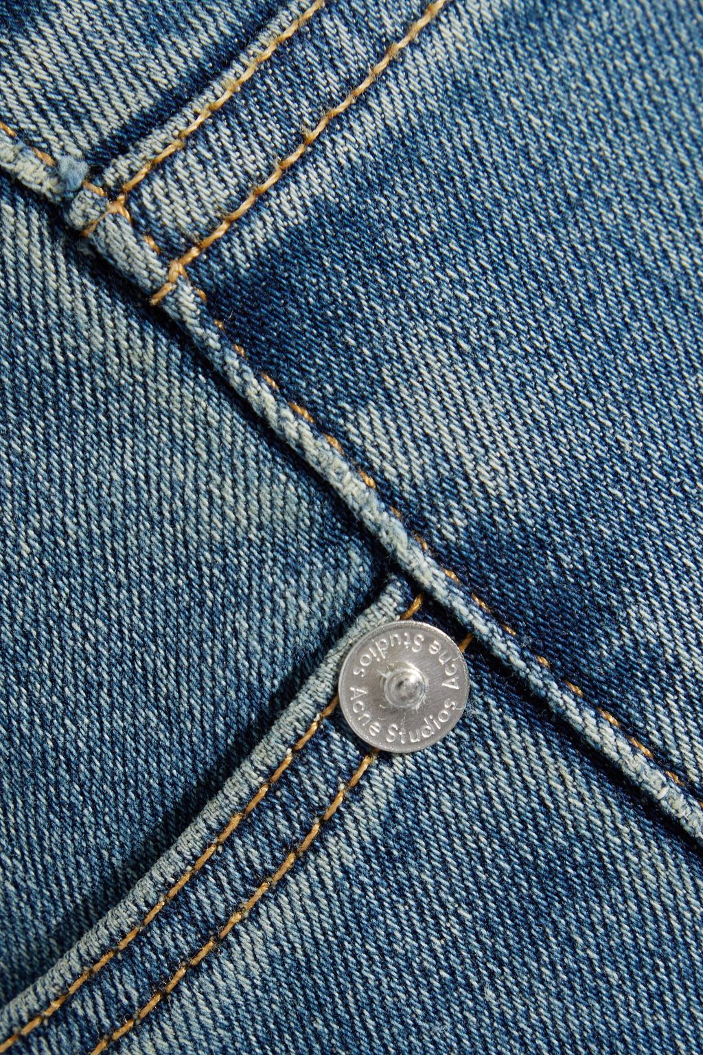 ACNE STUDIOS Skin 5 faded mid-rise skinny jeans