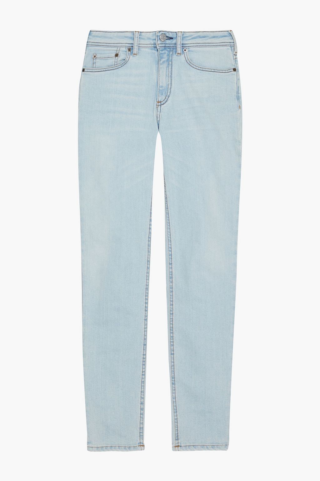 Light denim Climb mid-rise skinny jeans 