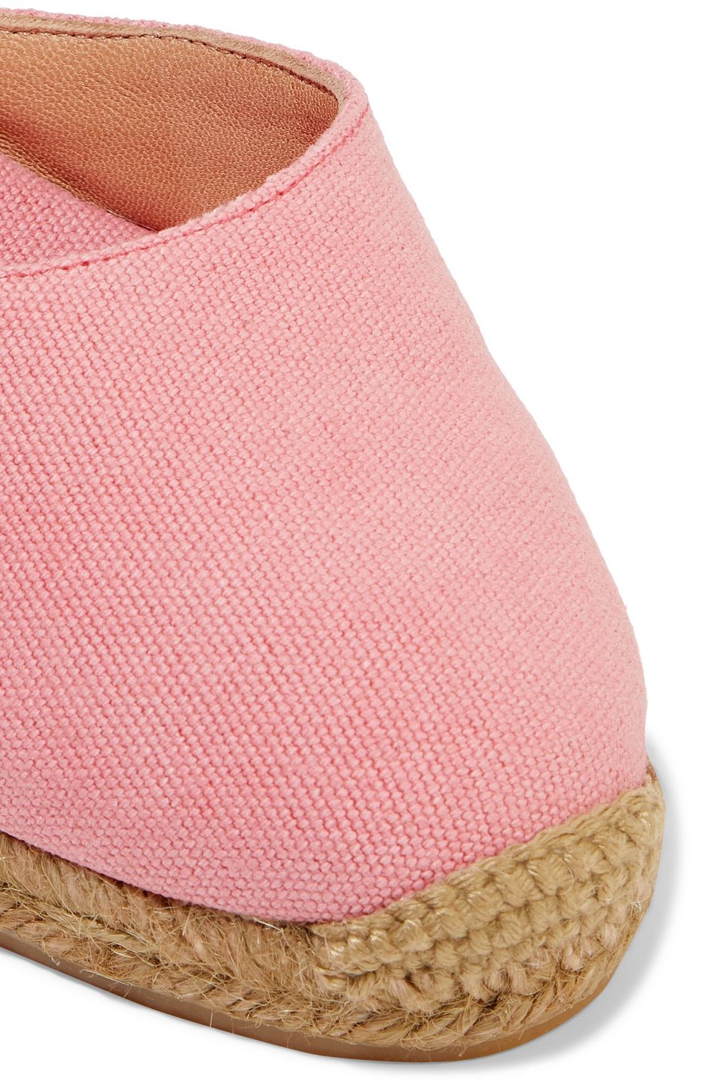 CASTAÑER Carina cotton-canvas wedge espadrilles