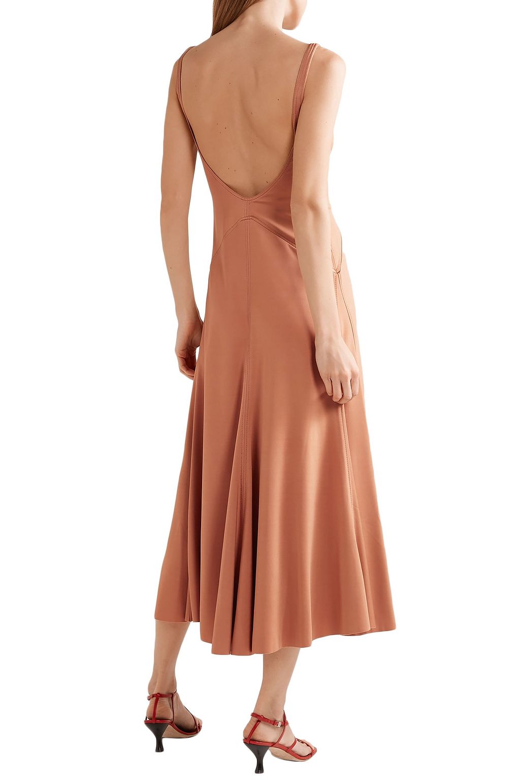 ACNE STUDIOS Dalice open-back stretch-jersey midi dress