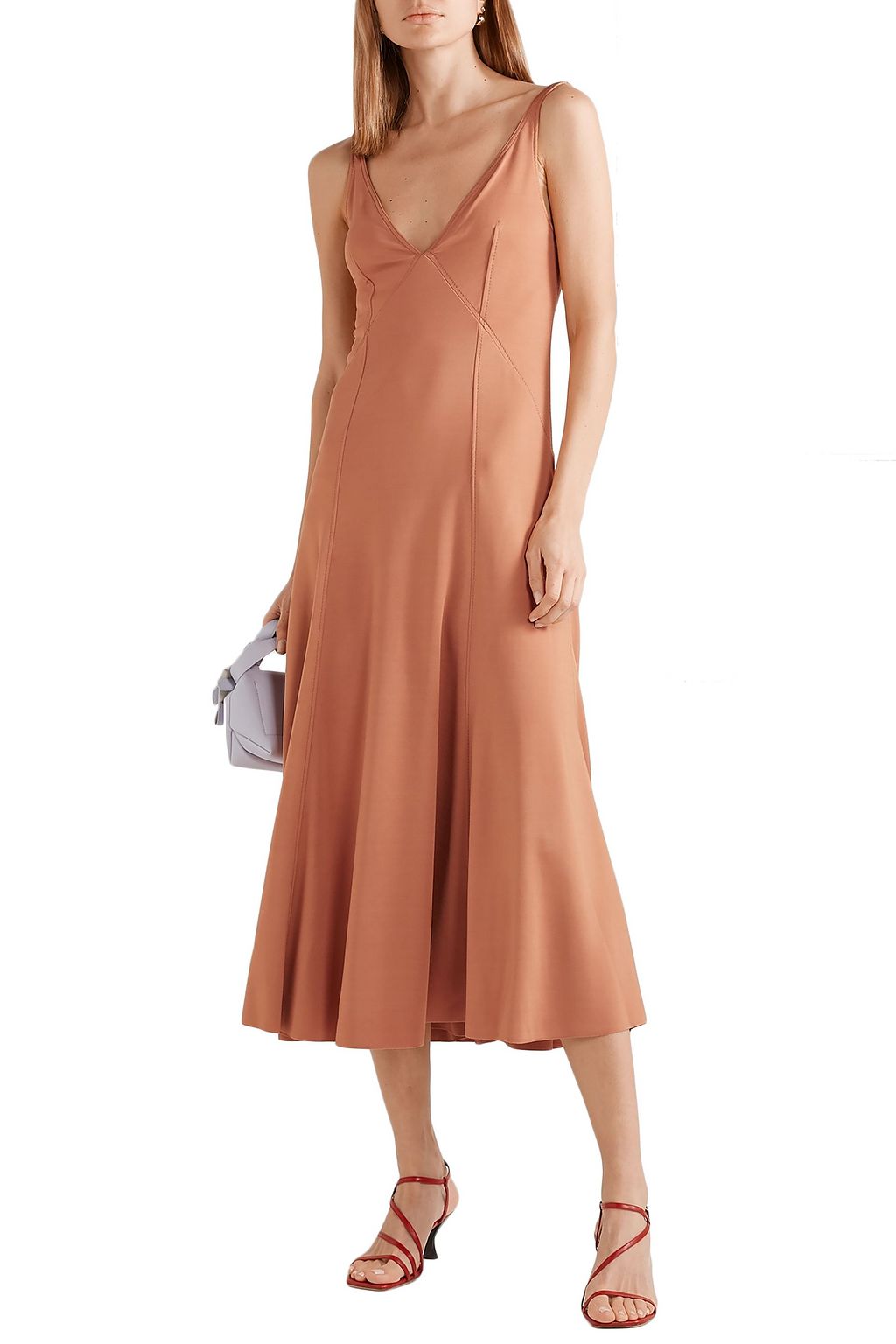 ACNE STUDIOS Dalice open-back stretch-jersey midi dress