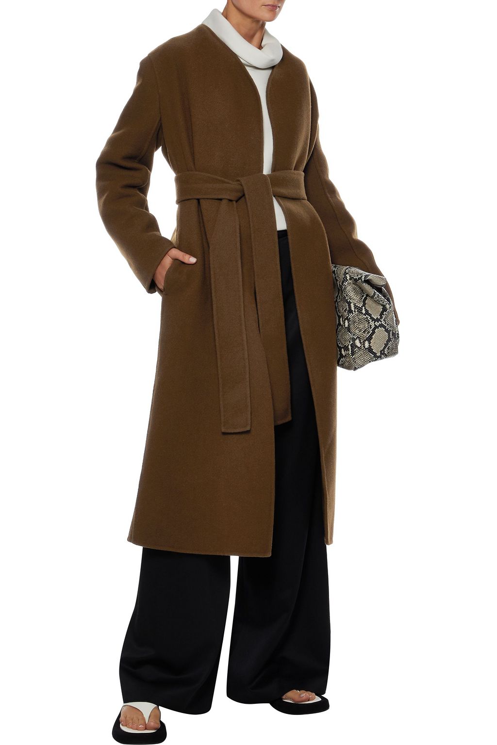 THE ROW Terin wool-blend felt coat