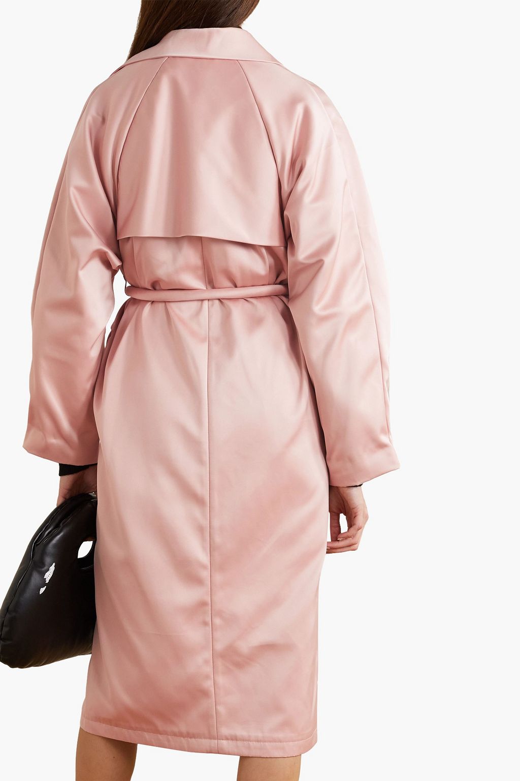 KASSL EDITIONS Belted satin trench coat
