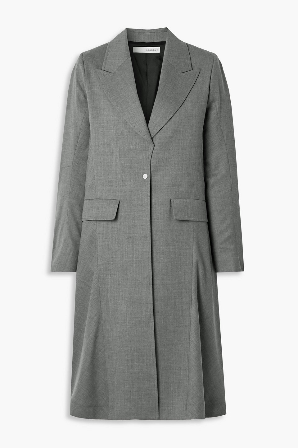 IOANNES Watteau wool-blend coat