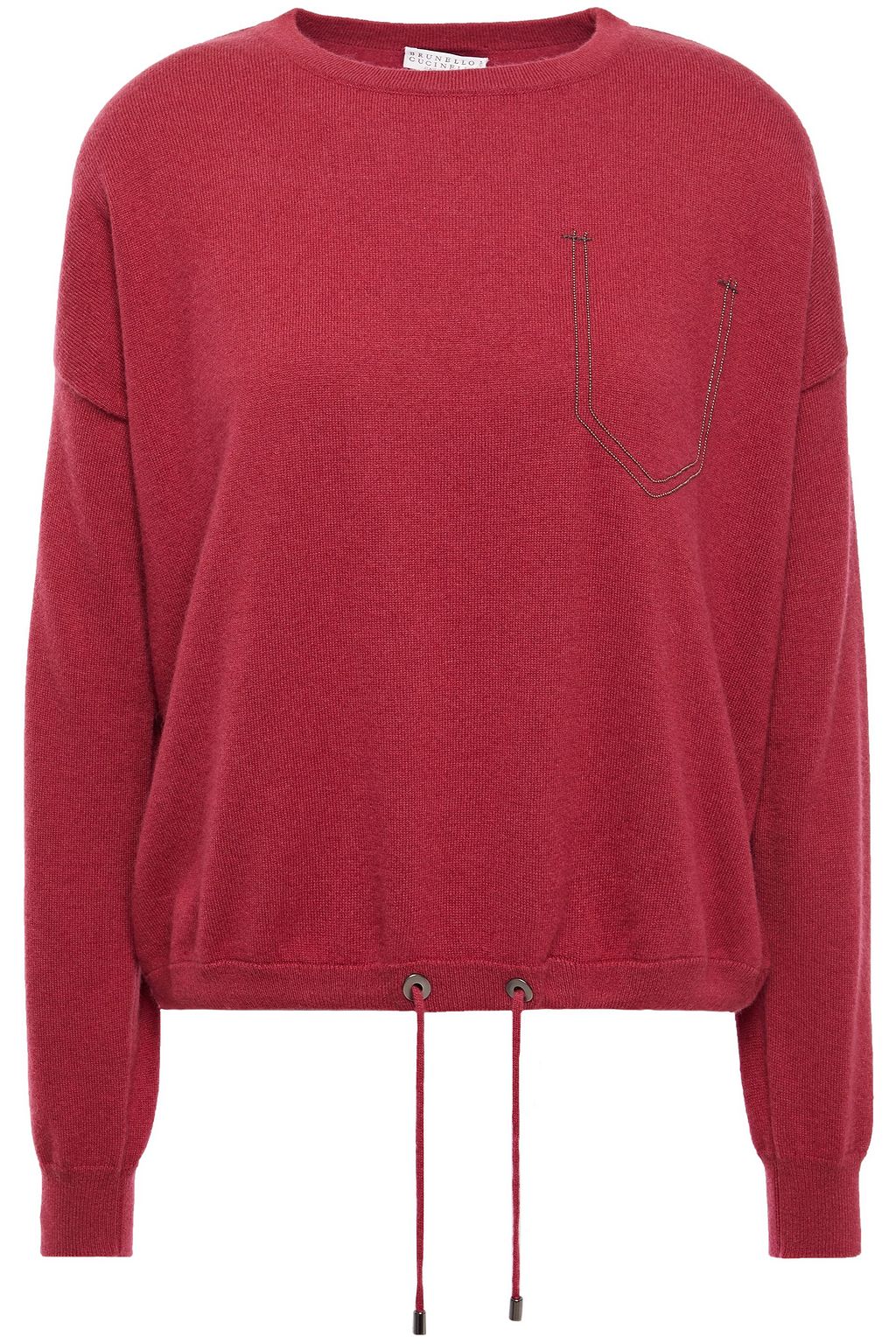 embellished cashmere sweater