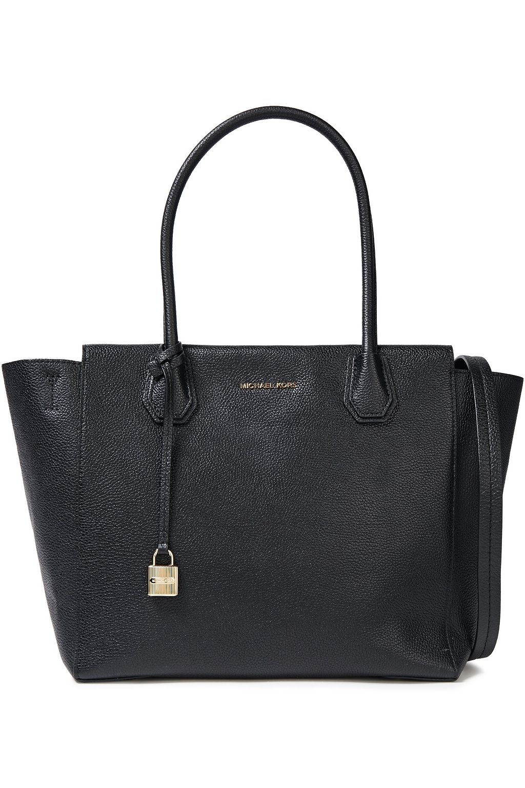 michael kors pebbled leather tote bag