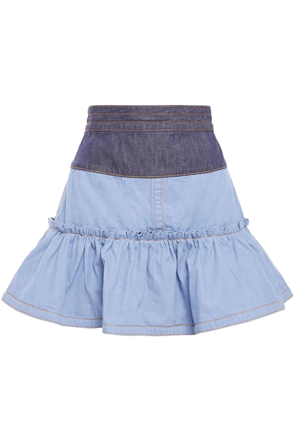 boucle fringe skirt kookai