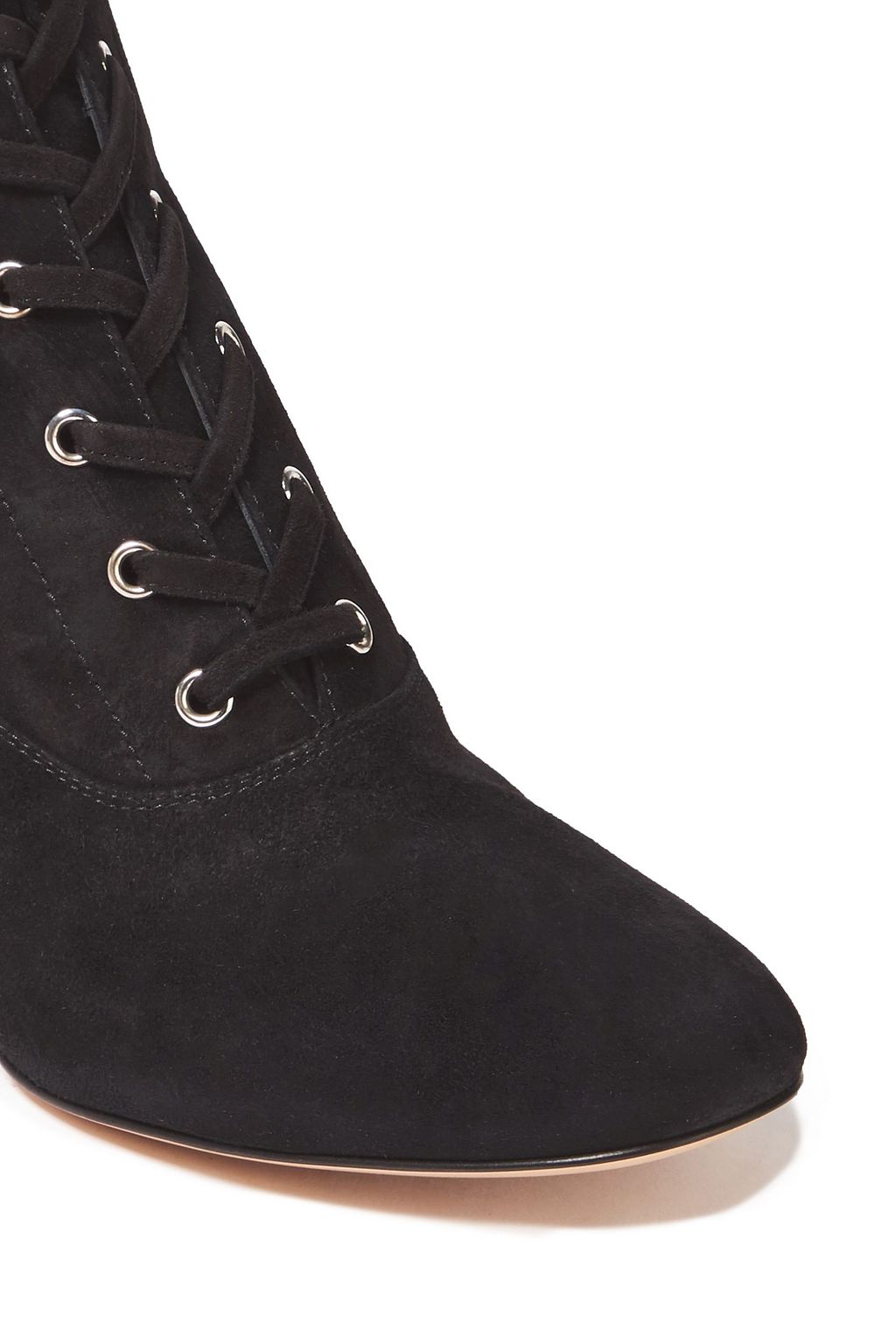 GIANVITO ROSSI Mackay lace-up suede knee boots