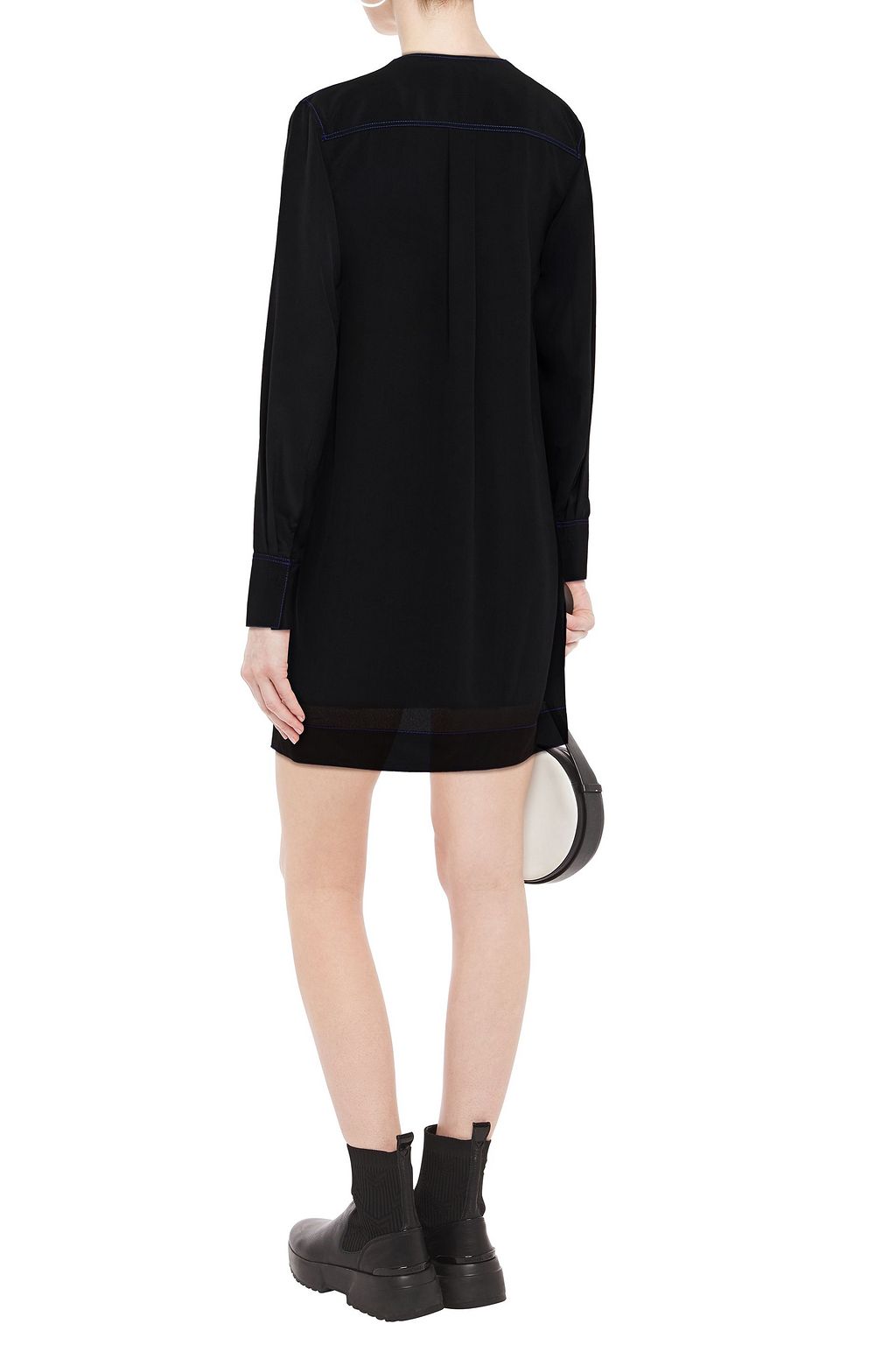 RAG & BONE Silk crepe de chine mini dress