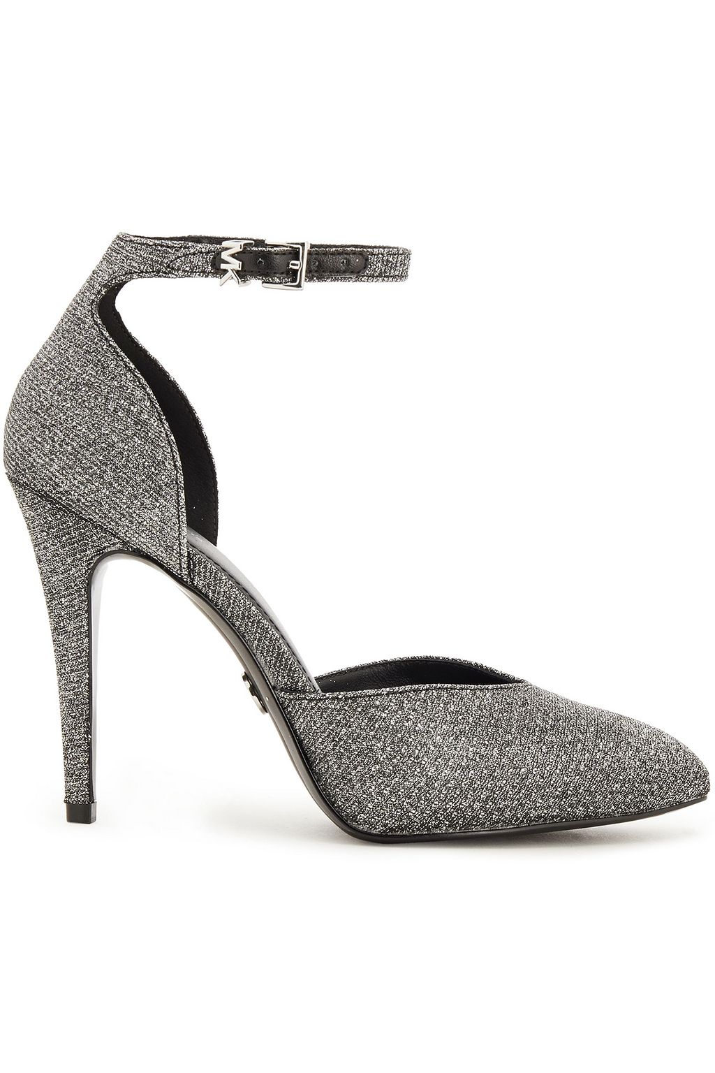 michael kors silver pumps