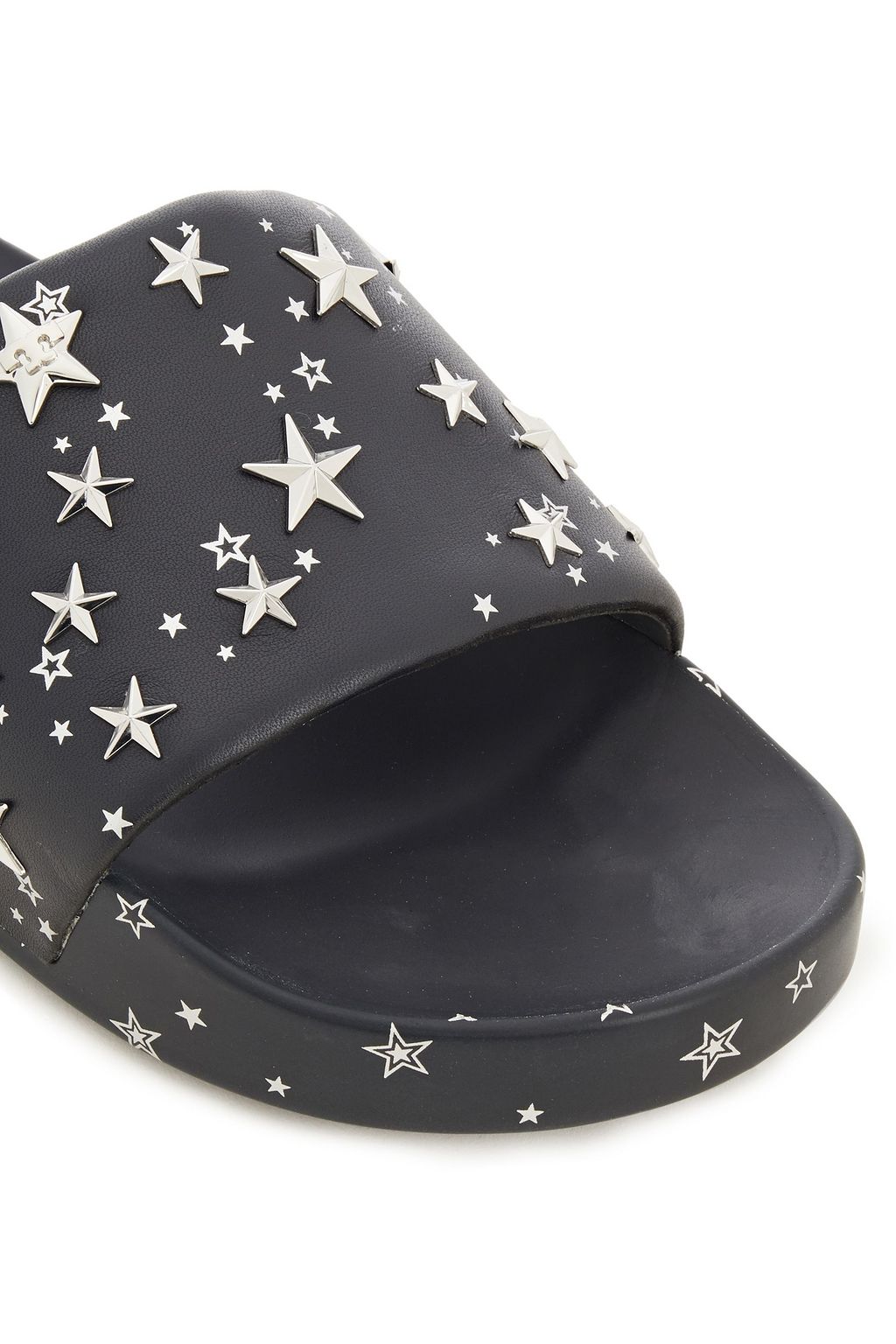 tory burch star studded slides