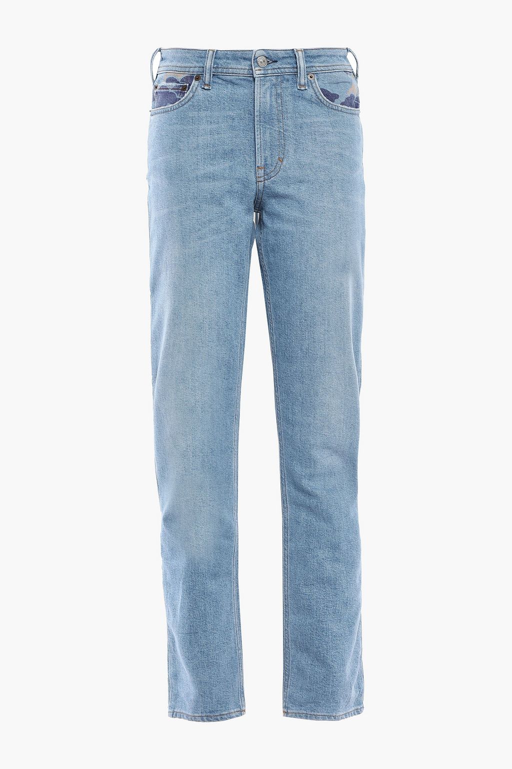 belønning Der er behov for region ACNE STUDIOS South printed mid-rise straight-leg jeans | Sale up to 70% off  | THE OUTNET