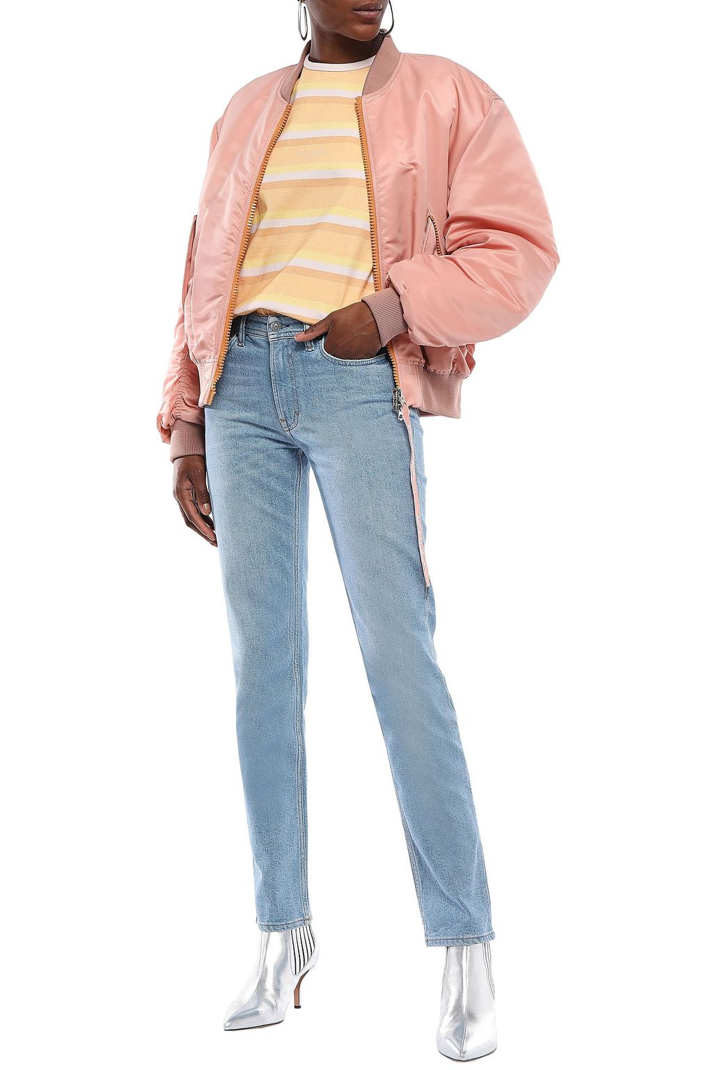 ACNE STUDIOS Mid-rise slim-leg jeans